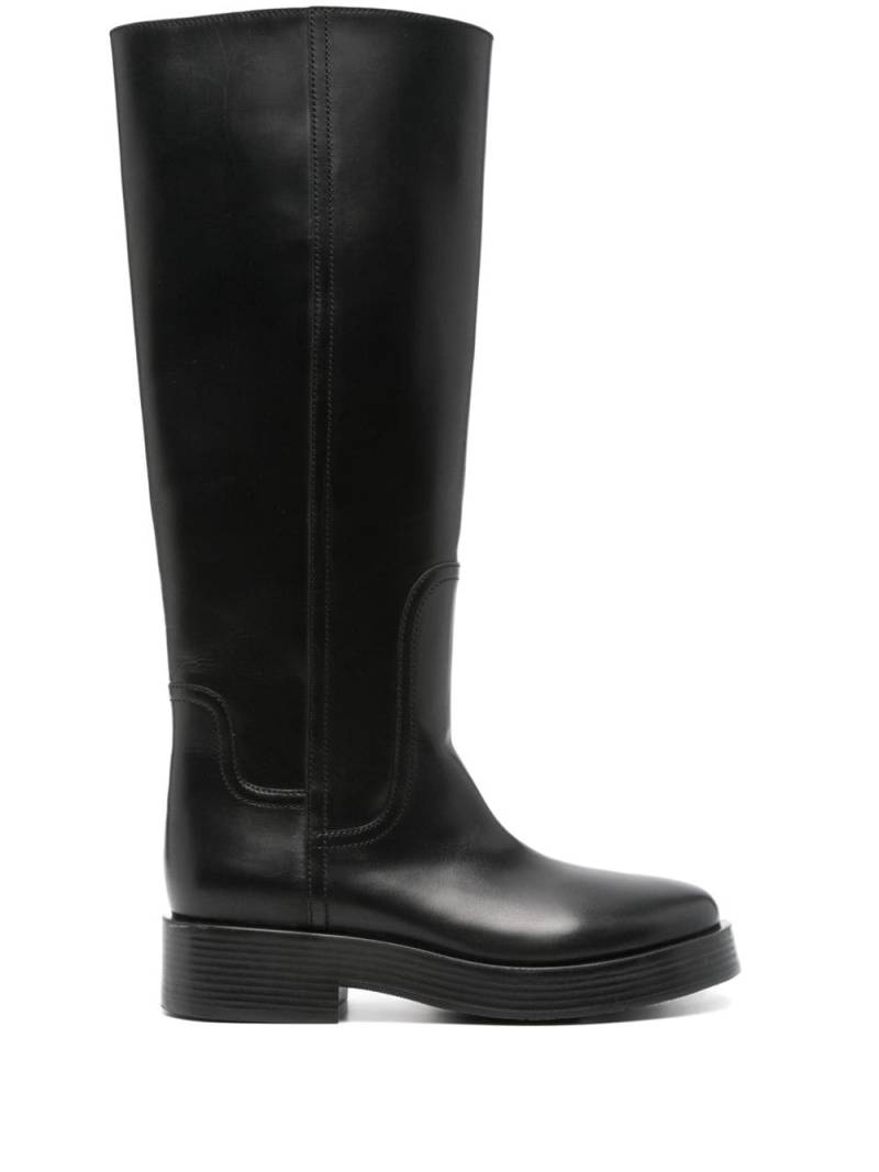 Casadei Charlie 40mm knee boots - Black von Casadei