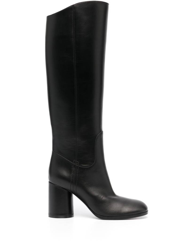 Casadei Cleo 90mm knee-length boots - Black von Casadei