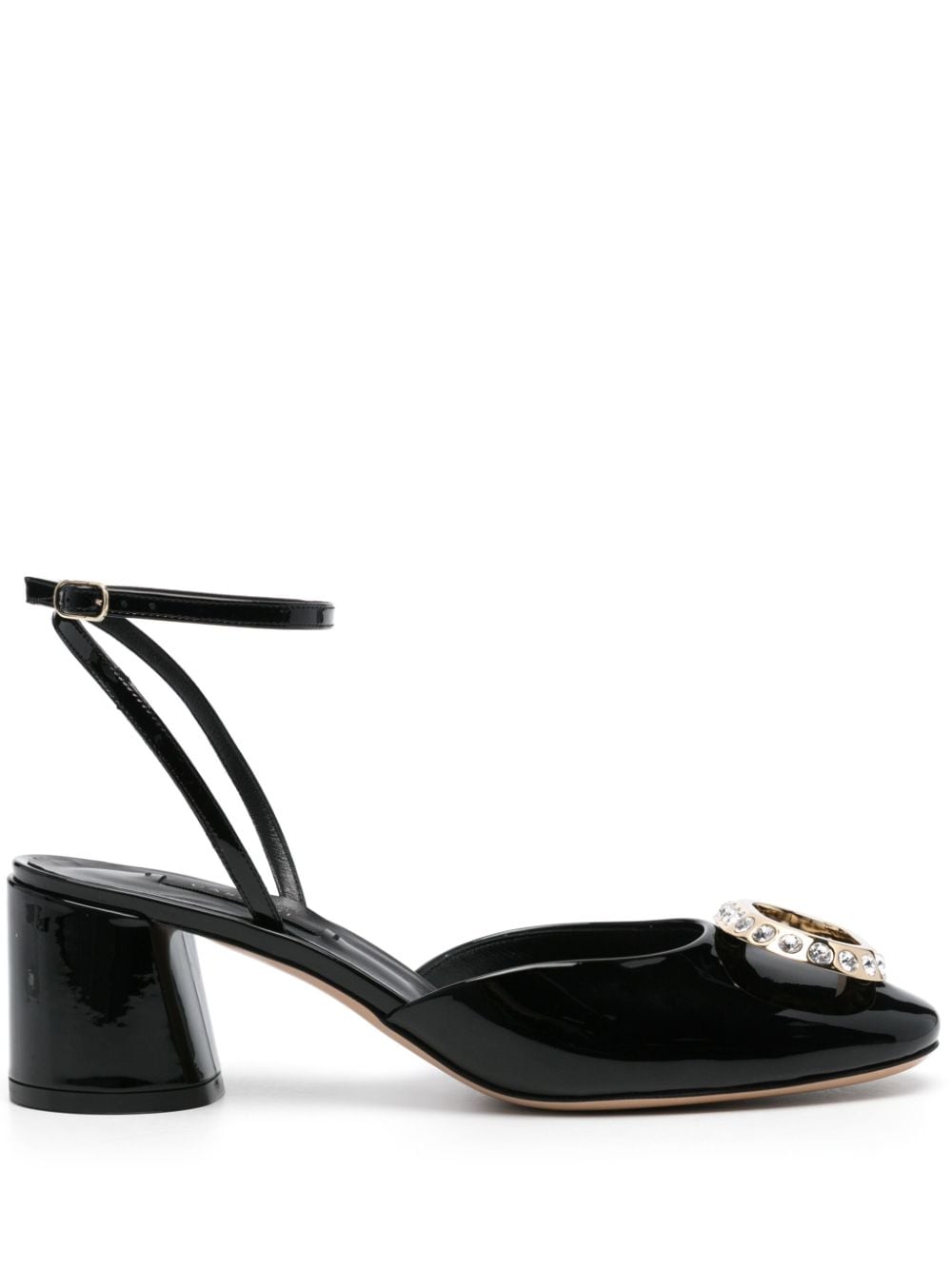 Casadei Emily Cleo 50mm pumps - Black von Casadei