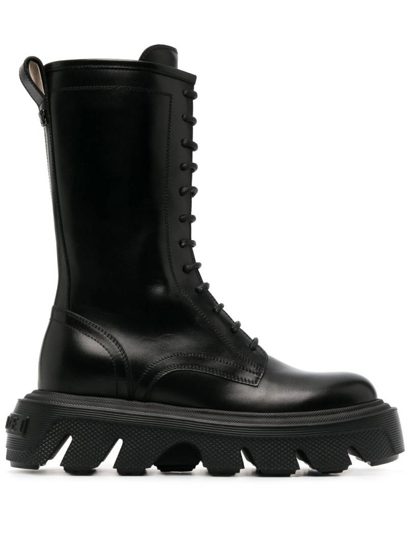 Casadei Generation C biker boots - Black von Casadei