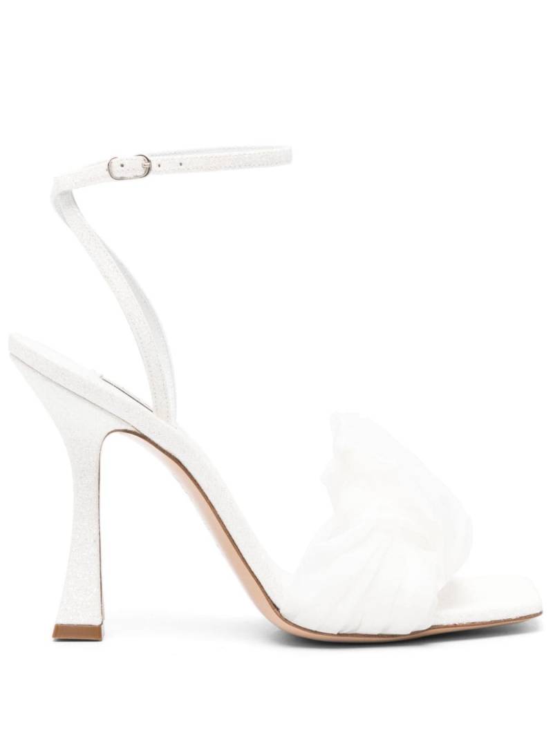 Casadei Geraldine Helen 100mm sandals - White von Casadei