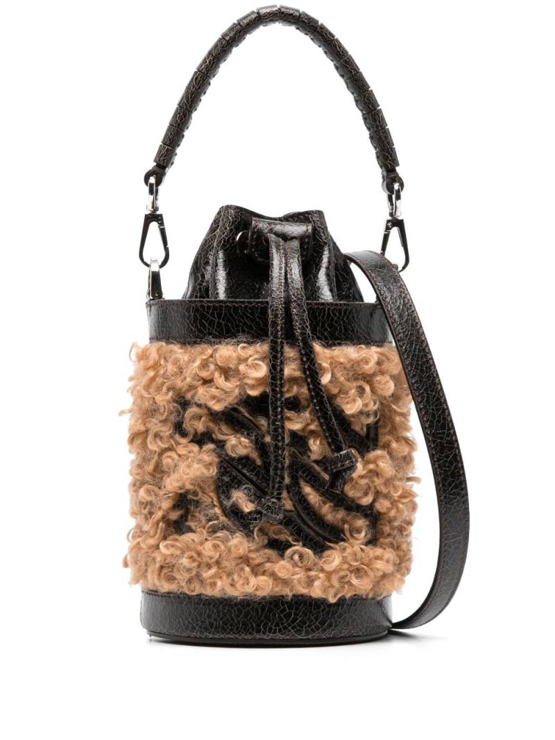 Casadei Giulia bucket bag - Brown von Casadei