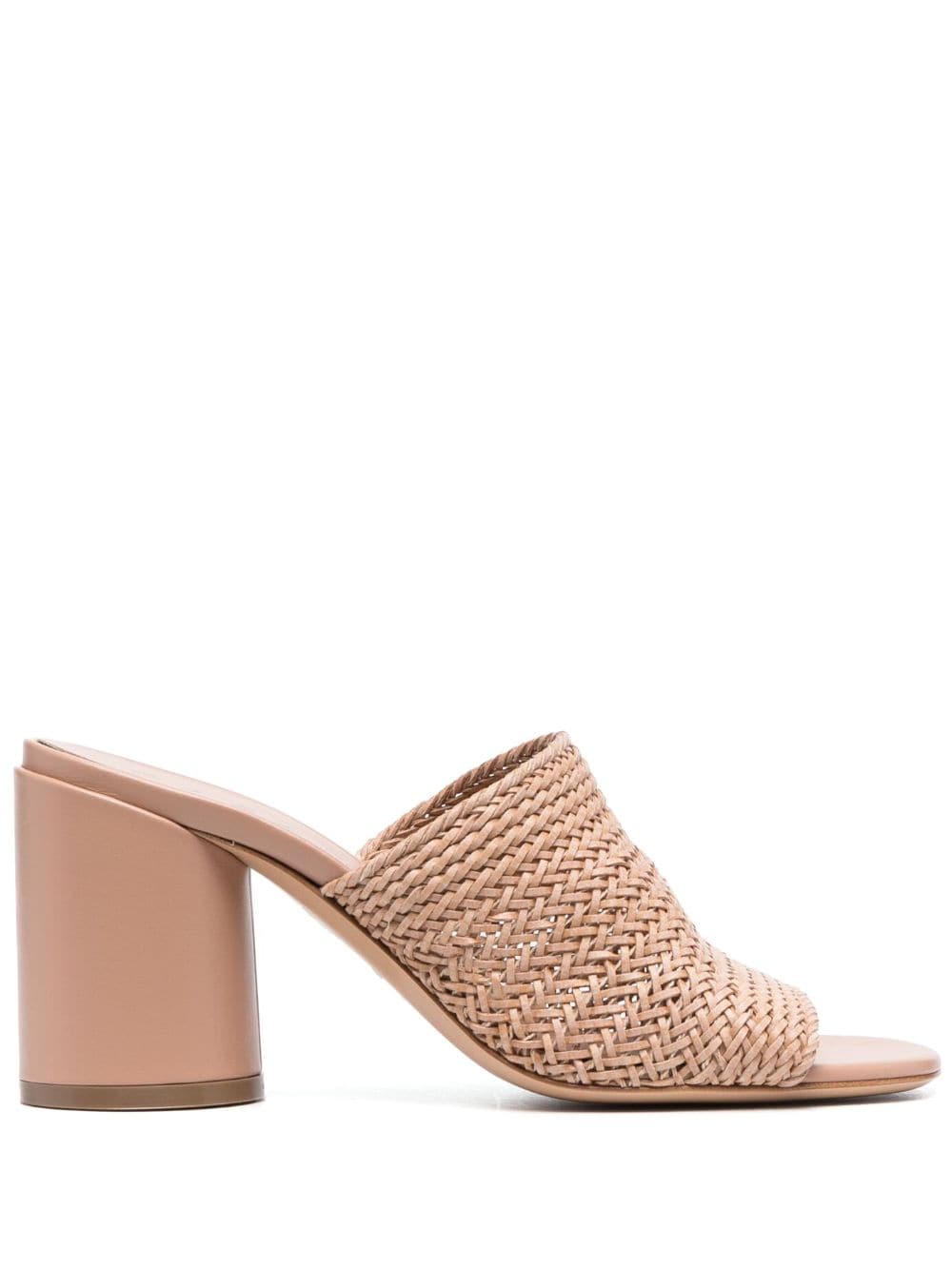 Casadei Hanoi 85mm woven mules - Neutrals von Casadei