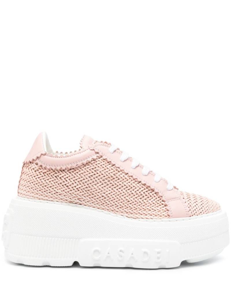 Casadei Hanoi Nexus leather sneakers - Pink von Casadei