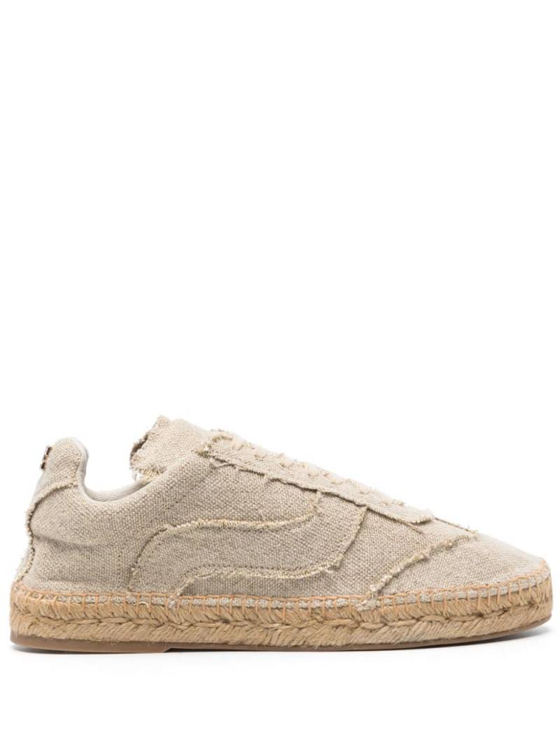 Casadei Holiday canvas espadrilles - Neutrals von Casadei