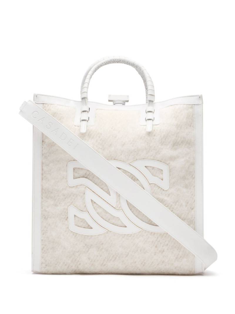 Casadei Homing Beaurivage tote bag - White von Casadei