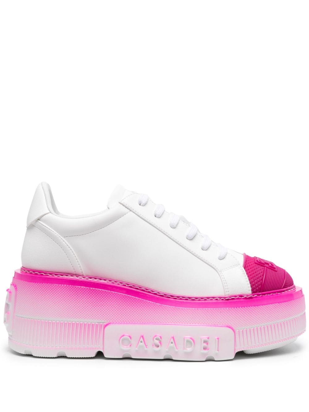 Casadei Nexus lace-up platform sneakers - White von Casadei