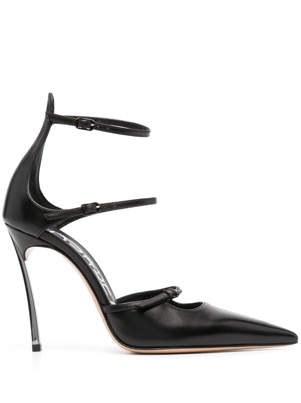 Casadei Rachel Super Blade 114mm pumps - Black von Casadei