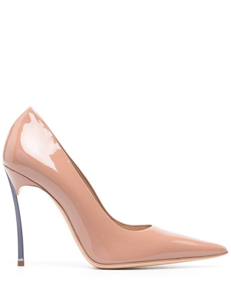 Casadei Superblade 100mm pointed-toe pumps - Neutrals von Casadei