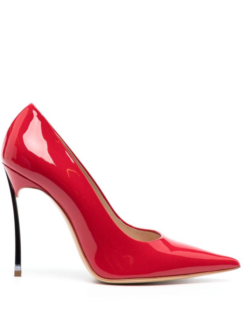 Casadei Superblade 100mm pointed-toe pumps - Red von Casadei