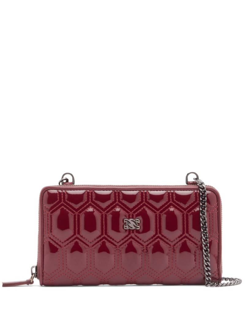 Casadei Wallet On Chain cross body bag - Red von Casadei