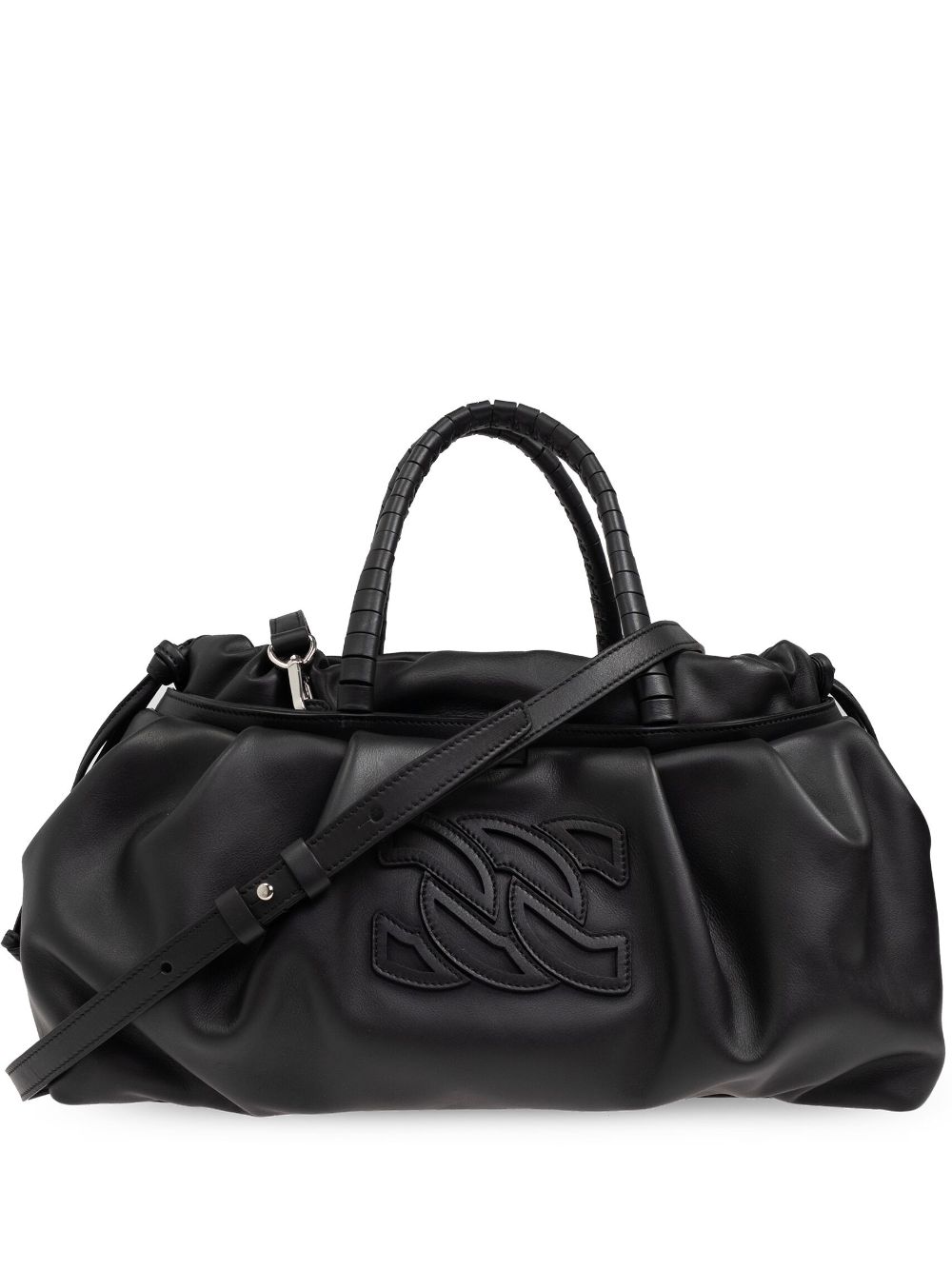 Casadei leather tote bag - Black von Casadei