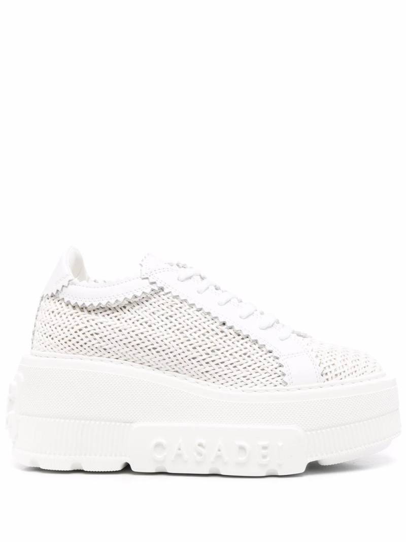 Casadei platform low-top sneakers - White von Casadei