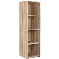 Bücherregal Skylar Eiche 106x30x30cm von Casaria®