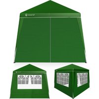 Faltpavillon Capri Grün 3x3m inkl 4 Seitenwänden von Casaria®