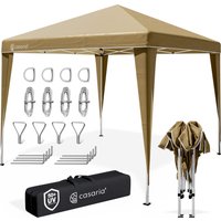 Faltpavillon Capri - Popup Beige 3x3m von Casaria®