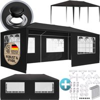 Festzelt Rimini Anthrazit 3x6m UV-Schutz 50+ von Casaria®