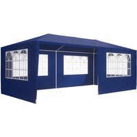 Festzelt Rimini Blau 3x6m UV-Schutz 50+ von Casaria®