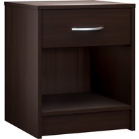 Nachttisch Hamburg Wenge-Optik 50x40x35cm von Casaria®