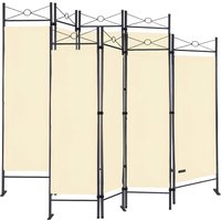 Paravent 2er-Set Creme 180x163cm von Casaria®