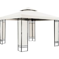 Pavillon Lorca Creme 3x3m von Casaria®