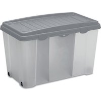 Rollenbox Family Grau 80x47x51cm von Casaria®