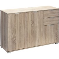 Sideboard Alba Eiche 107x74x35cm von Casaria®