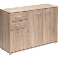 Sideboard Alba Eiche 107x75x35cm von Casaria®