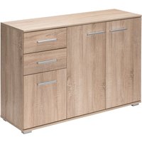 Sideboard Alba Eiche 107x75x35cm von Casaria®