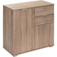 Sideboard Alba Eiche 71x74x35cm von Casaria®