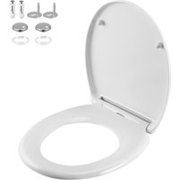 Toilettensitz Weiß mit Absenkautomatik von Casaria®