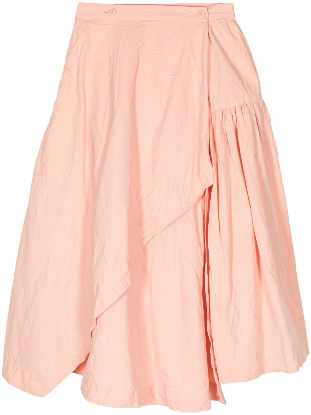 Casey Casey Javeline asymmetric cotton skirt - Pink von Casey Casey