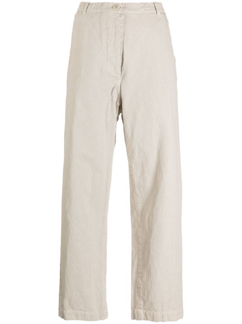 Casey Casey Mmr cotton trousers - Grey von Casey Casey