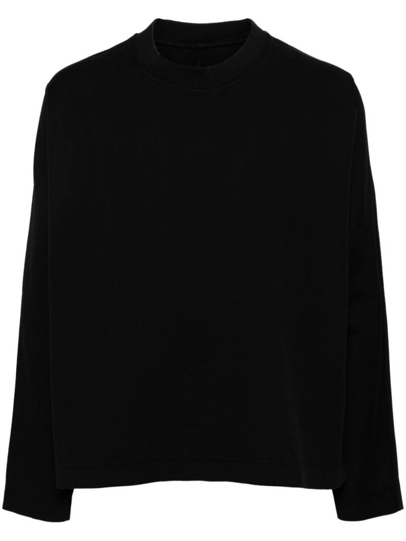 Casey Casey crew-neck cotton sweatshirt - Black von Casey Casey