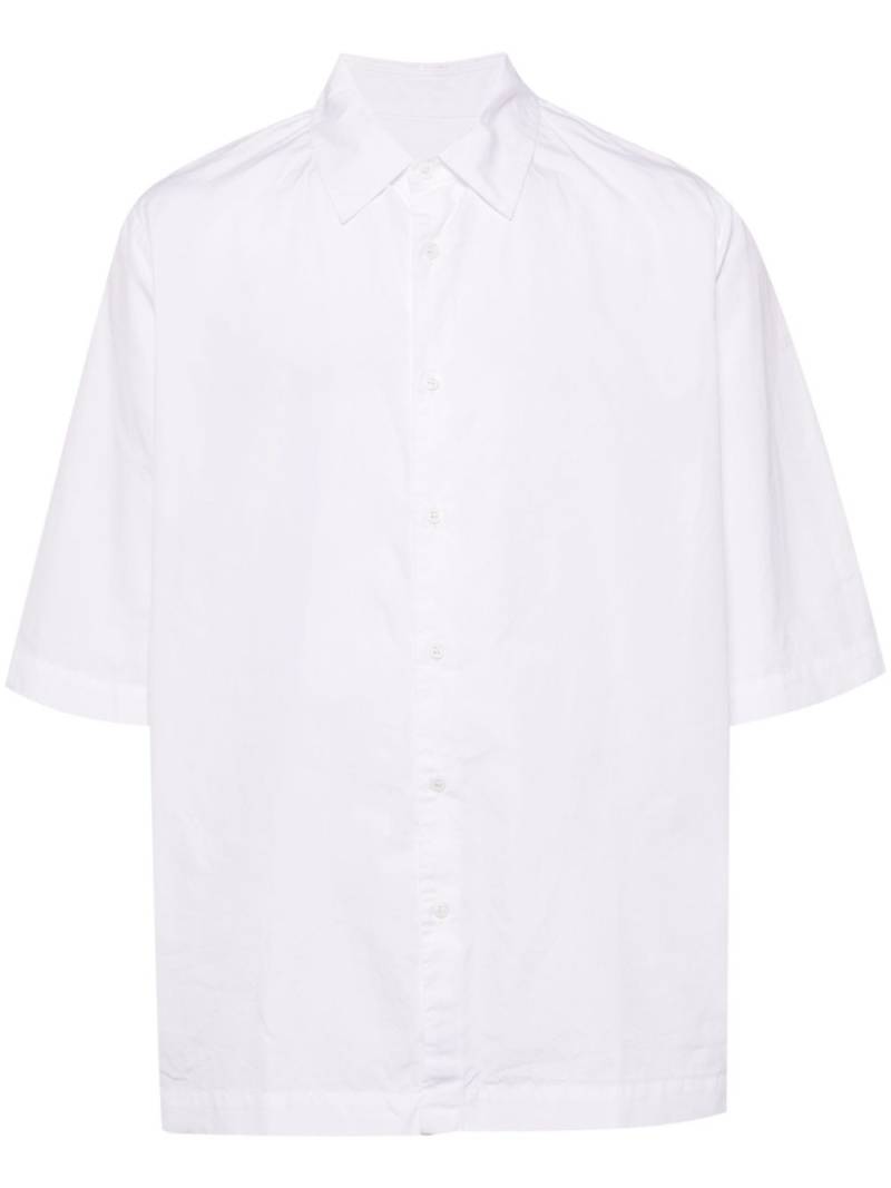 Casey Casey short-sleeve cotton shirt - White von Casey Casey