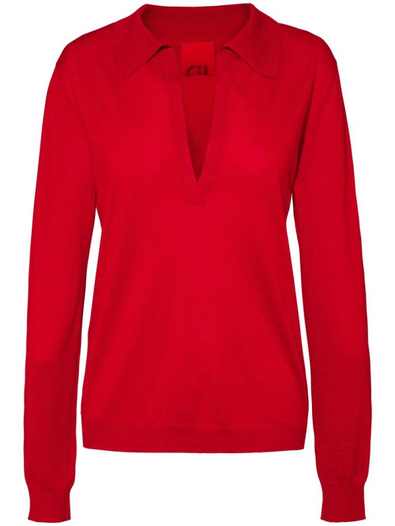 Cashmere In Love Lane jumper - Red von Cashmere In Love