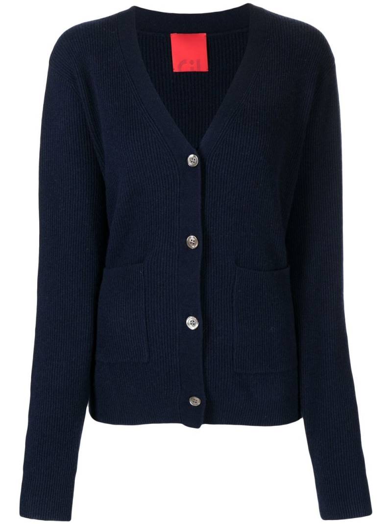 Cashmere In Love Mari cashmere cardigan - Blue von Cashmere In Love