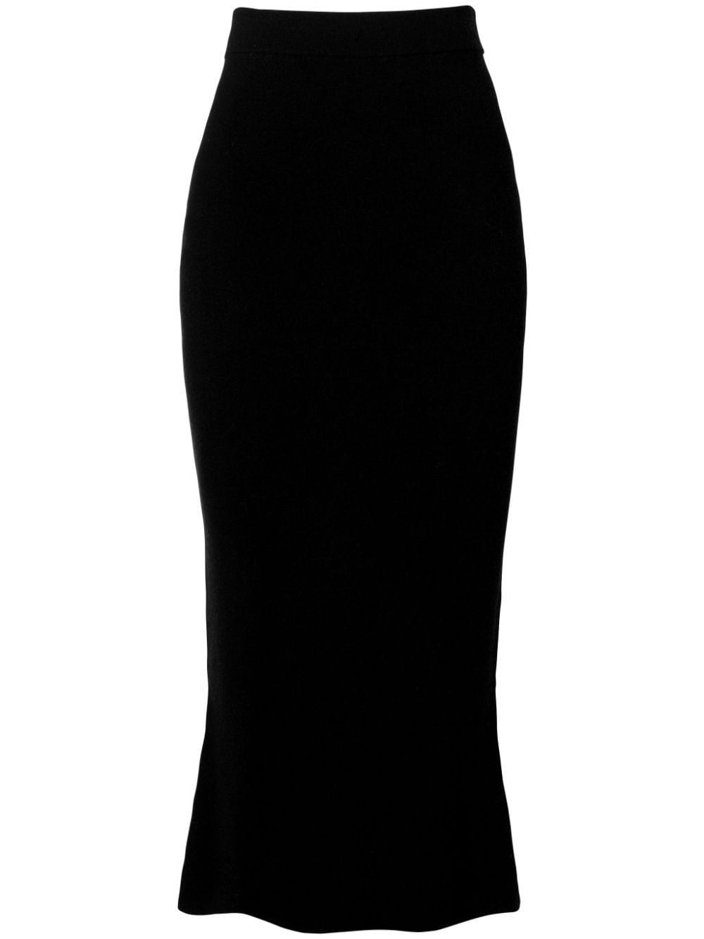 Cashmere In Love Roman knitted skirt - Black von Cashmere In Love