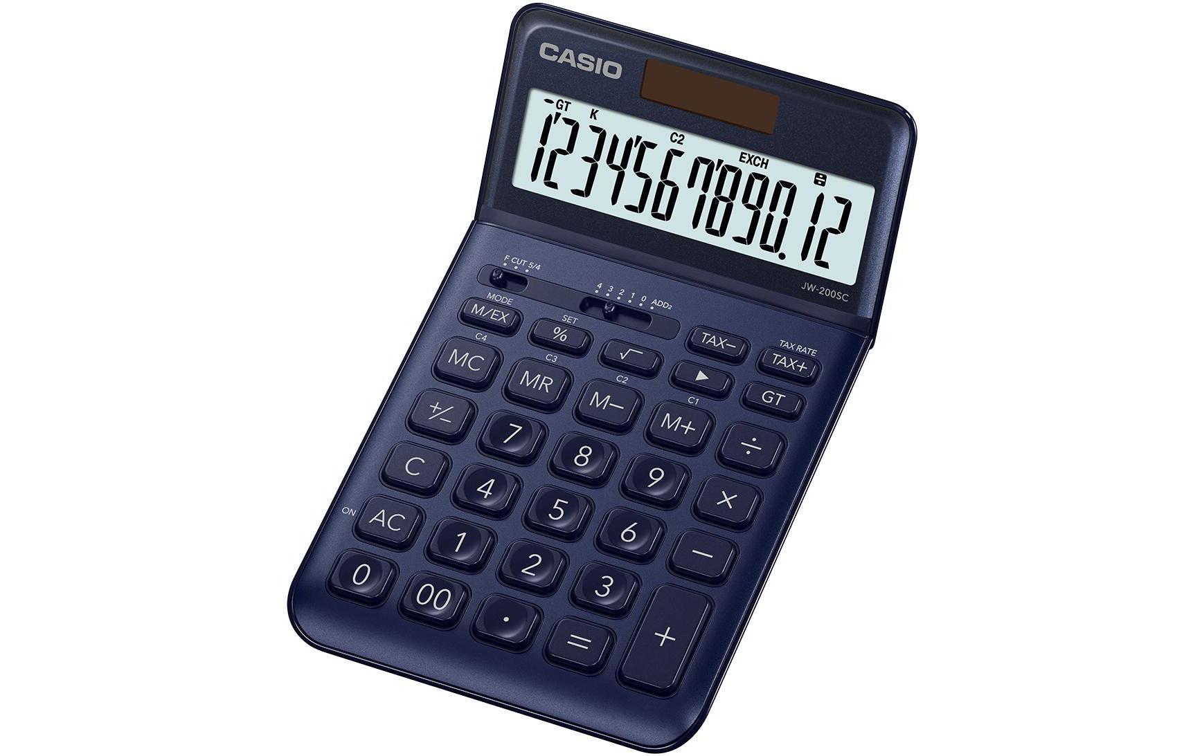 CASIO Taschenrechner »CS-JW-200SC-NY Dunkelblau« CASIO Taschenrechner »CS-JW-200SC-NY Dunkelblau« von Casio