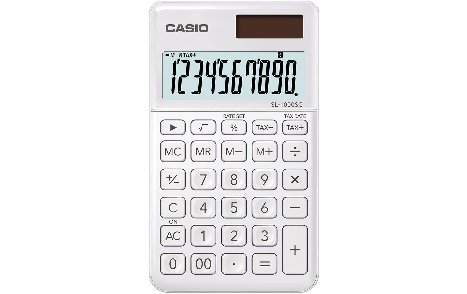 CASIO Taschenrechner »CS-SL-1000SC-WE Weiss« von Casio