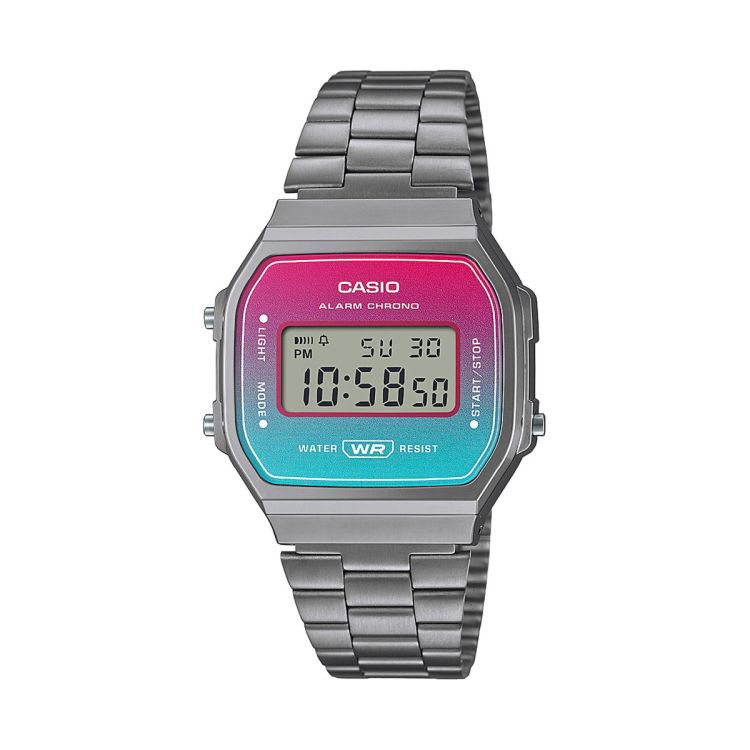 Black Friday Casio A168WERB-2AEF Collection Retro Chrono Unisex von Casio