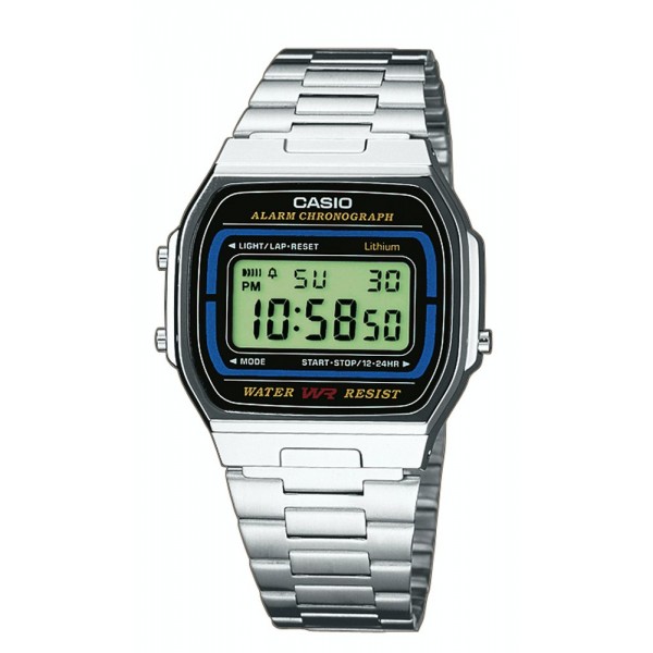 Casio Collection A164WA-1VES Unisexuhr von Casio