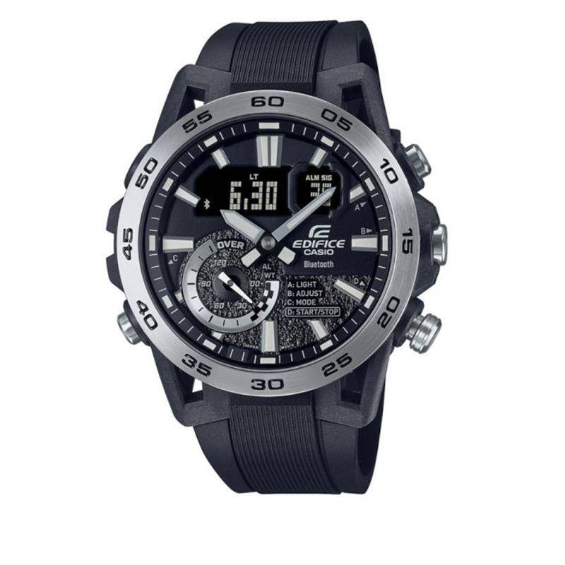 Black Friday Casio Edifice ECB-40P-1AEF Automatic Connection LCD Chrono von Casio