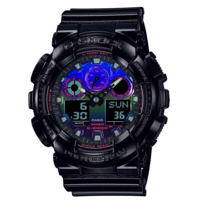 Casio G-Shock GA-100RGB-1AER Gamers Rainbow - Gamers RGB von Casio