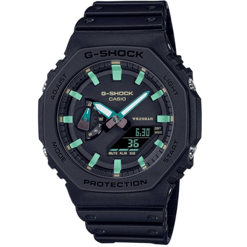 Casio G-Shock GA-2100RC-1AER Classic Black & Rust Herrenuhr Casio G-Shock GA-2100RC-1AER Classic Black & Rust Herrenuhr von Casio