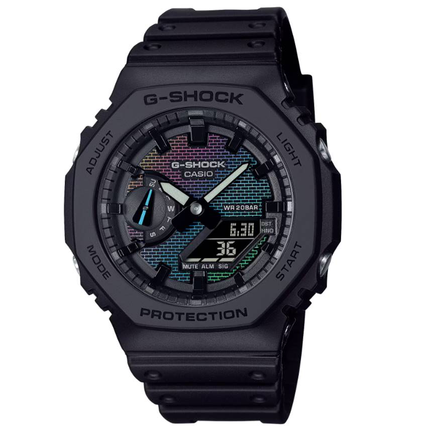 Casio G-Shock GA-2100RW-1AER Brick the Wall Herrenuhr von Casio