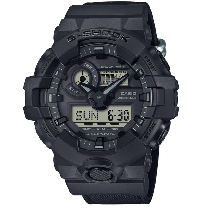 Casio G-Shock GA-700BCE-1AER Utility Black Limited Herrenuhr Casio G-Shock GA-700BCE-1AER Utility Black Limited Herrenuhr von Casio
