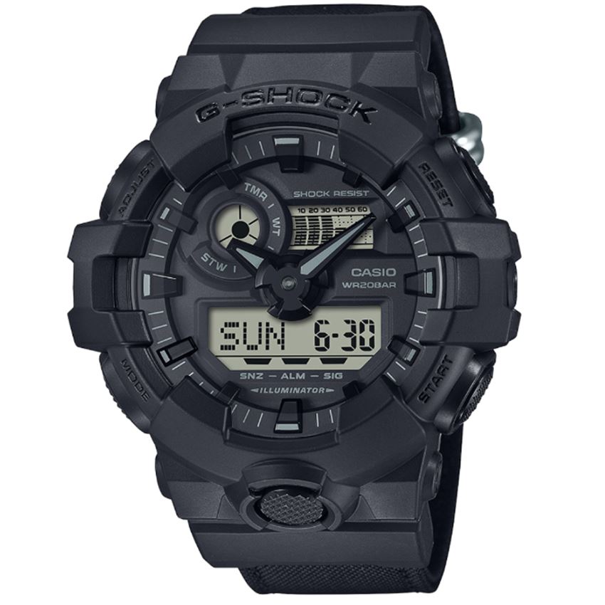 Casio G-Shock GA-700BCE-1AER Utility Black Limited Herrenuhr von Casio