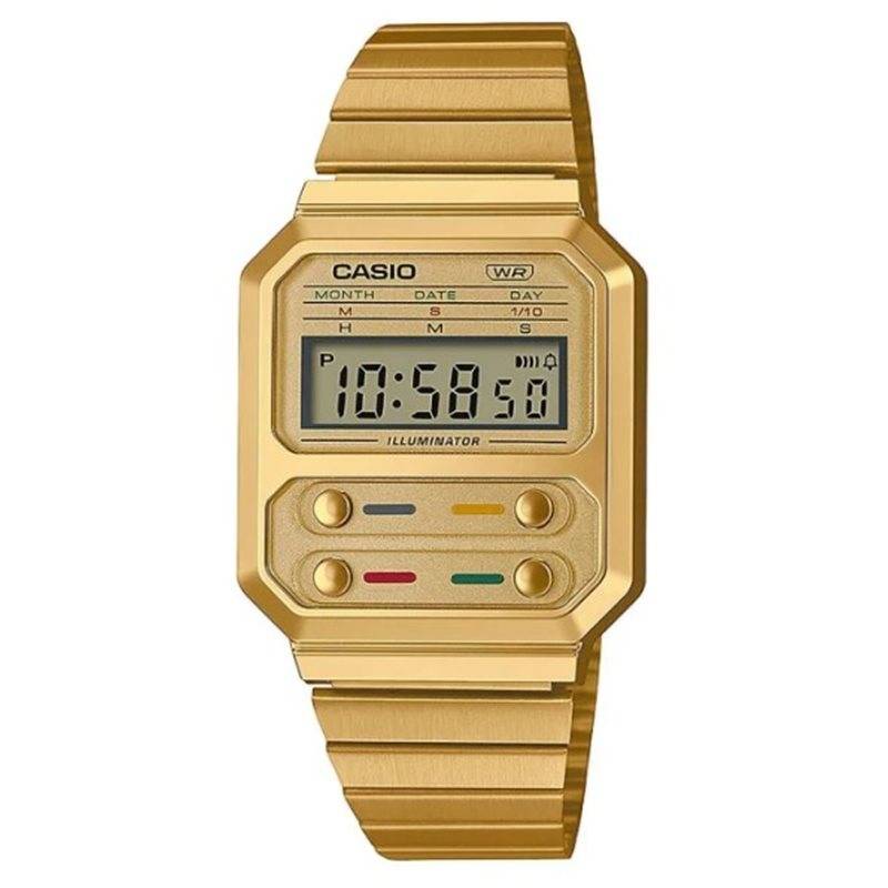 Casio Vintage A120WEG-9AEF Gadget Design Unisexuhr von Casio