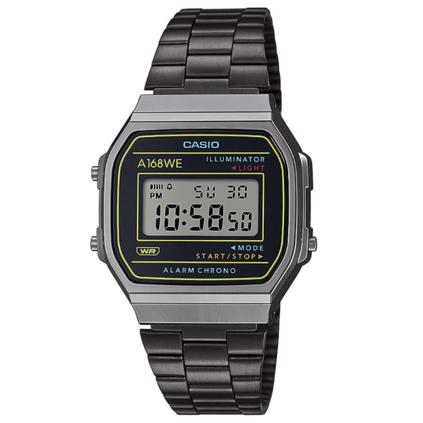 Black Friday Casio Vintage A168WEHB-1AEF Iconic Heritage Colors Herrenuhr von Casio